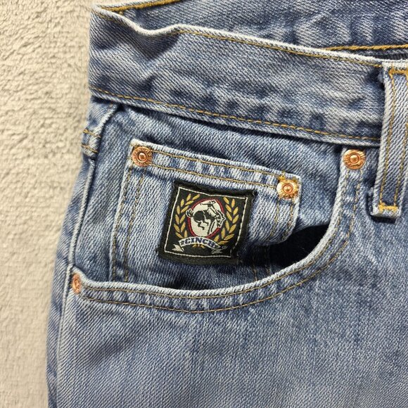 Cinch Jeans Mens 34x34 Blue Med Wash Denim Five Pocket Western MB90633001 - Picture 5 of 11